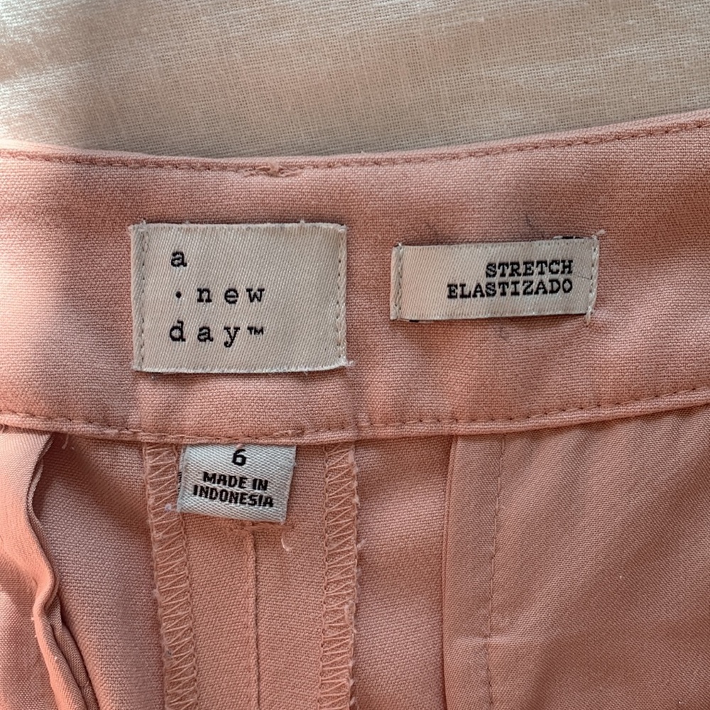 a new day Blush Pink Pleated Trousers - Picture 4 of 5